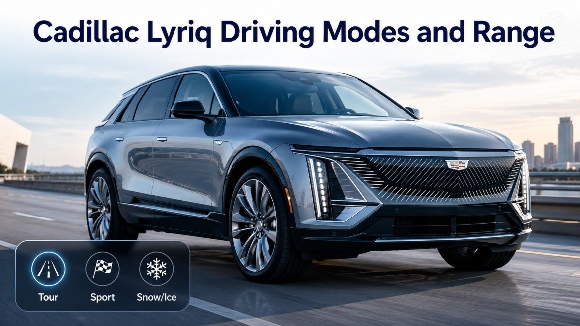 Do Driving Modes in the Cadillac Lyriq Offer Different Ranges or Battery Usage?