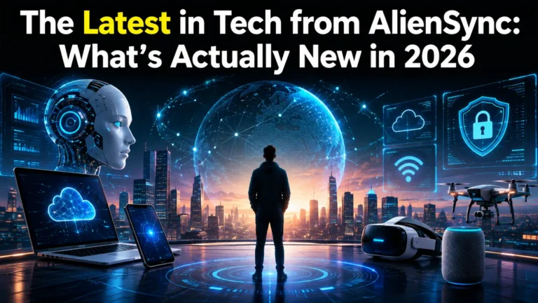The Latest in Tech from AlienSync: What’s Actually New in 2026