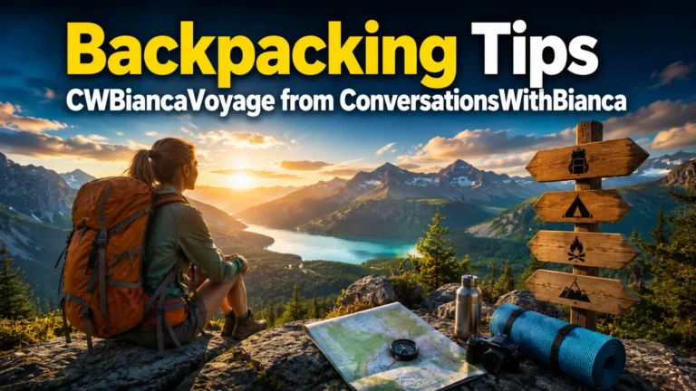 Backpacking Tips CWBiancaVoyage From ConversationsWithBianca: Pack Smarter and Travel Better