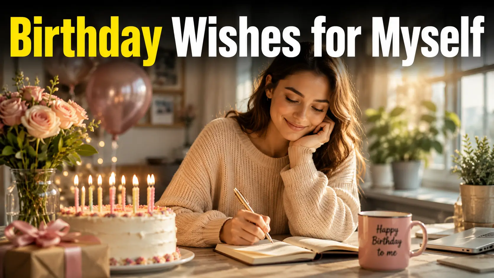 Birthday Wishes for Myself: Prayers, Quotes & Captions