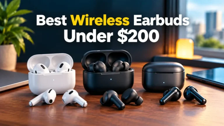 Best Wireless Earbuds Under $200: Top Picks & Buying Guide